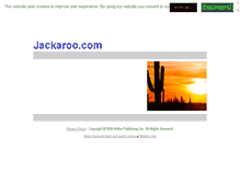 Tablet Screenshot of jackaroo.com